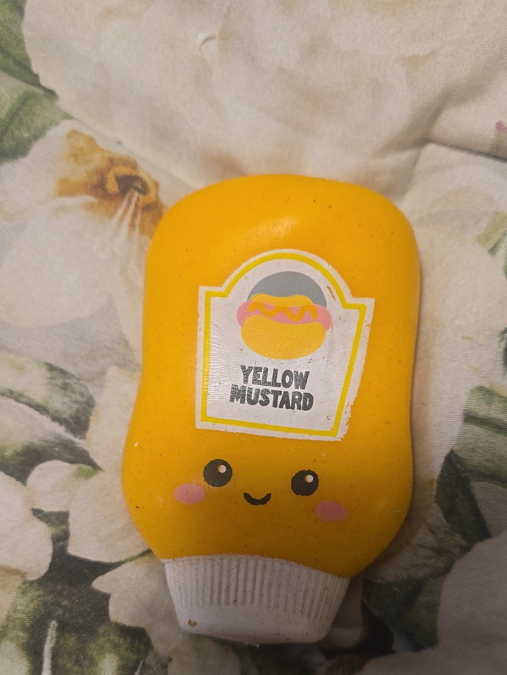 Yellow Mustard Kids Toy - Yellow